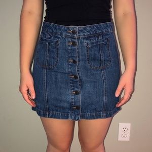 denim skirt
